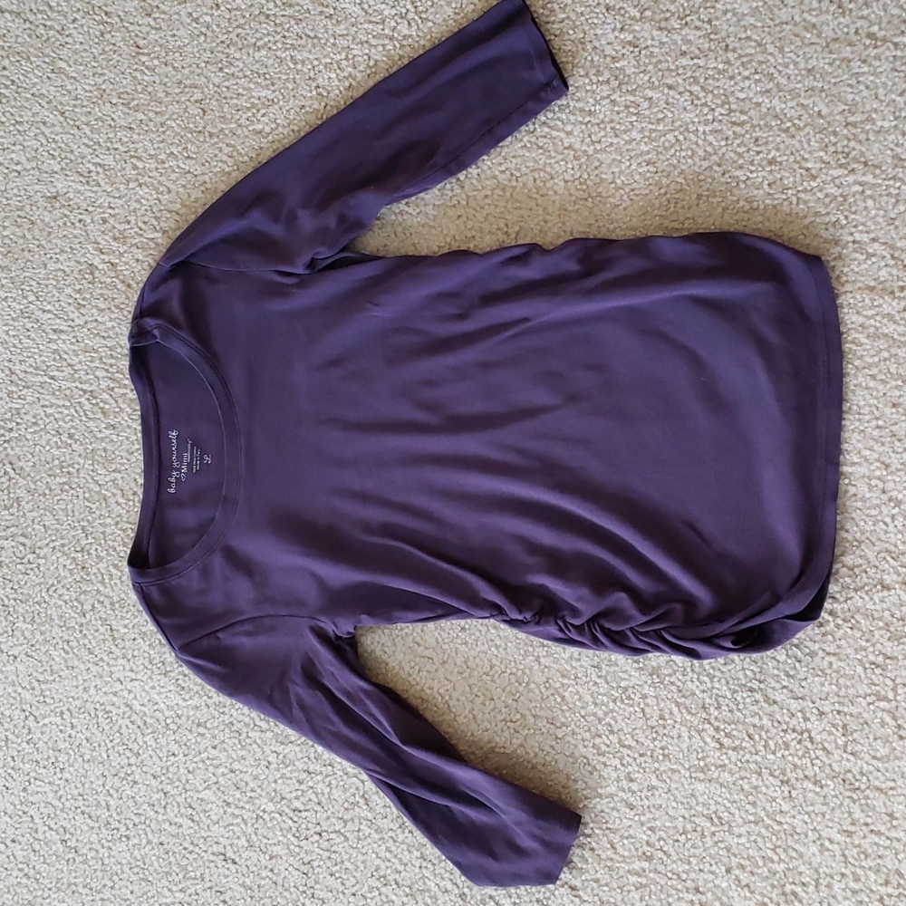 3/$15! Purple Maternity Tee